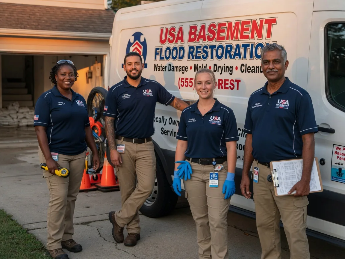Basement Flood Cleanup company in Fiskeville, RI