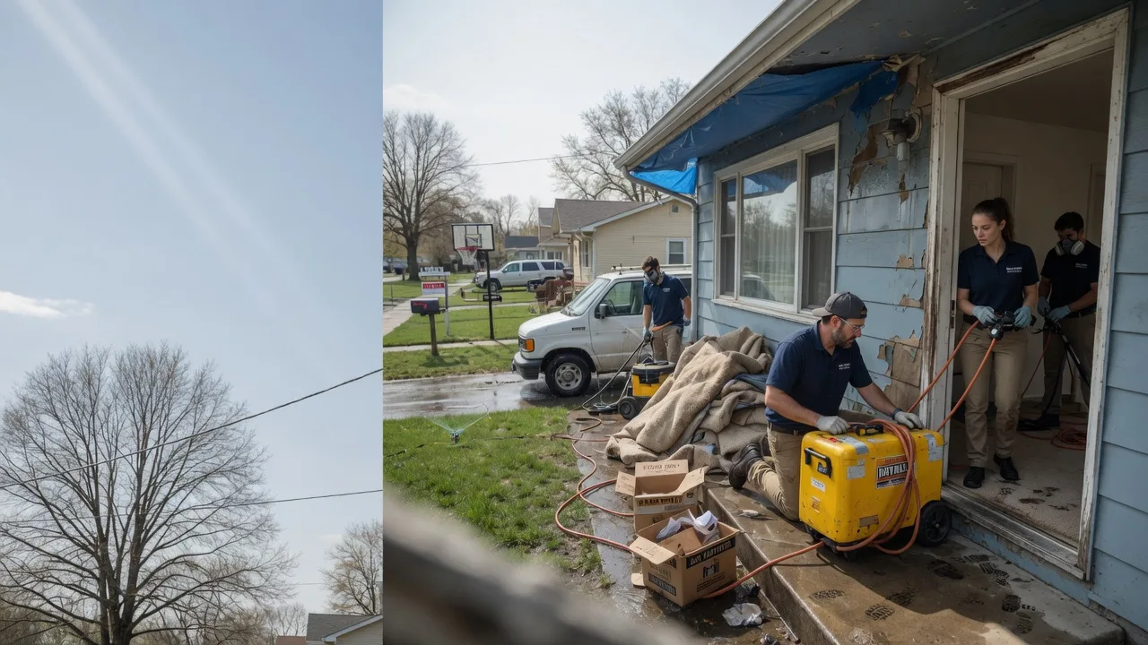 Basement Flood Cleanup in Fiskeville, RI near me